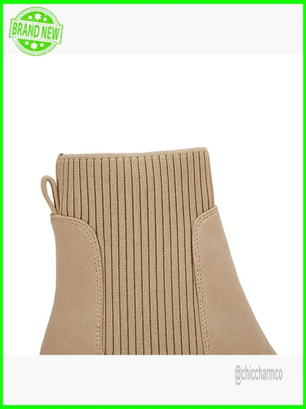Platform Ankle Boots Chunky Heel Chelsea Booties Lug Sole Combat Shoes